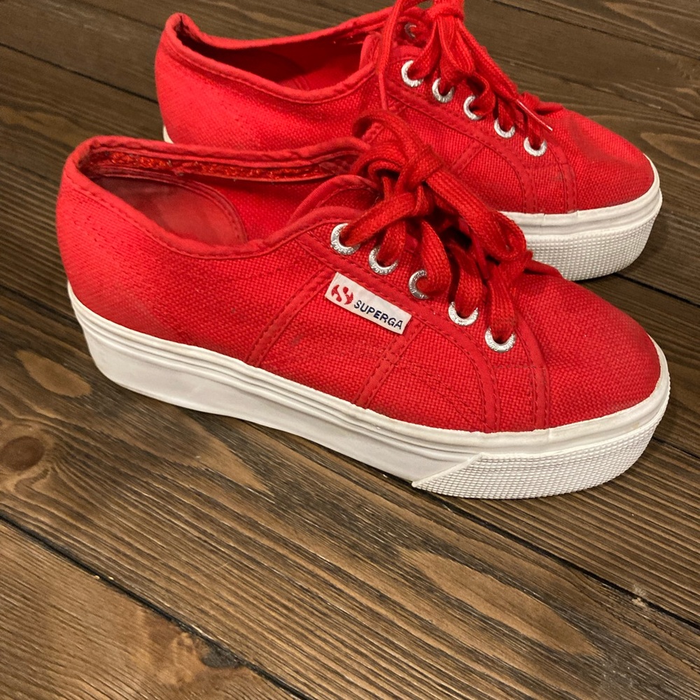Superga platform sneakers
